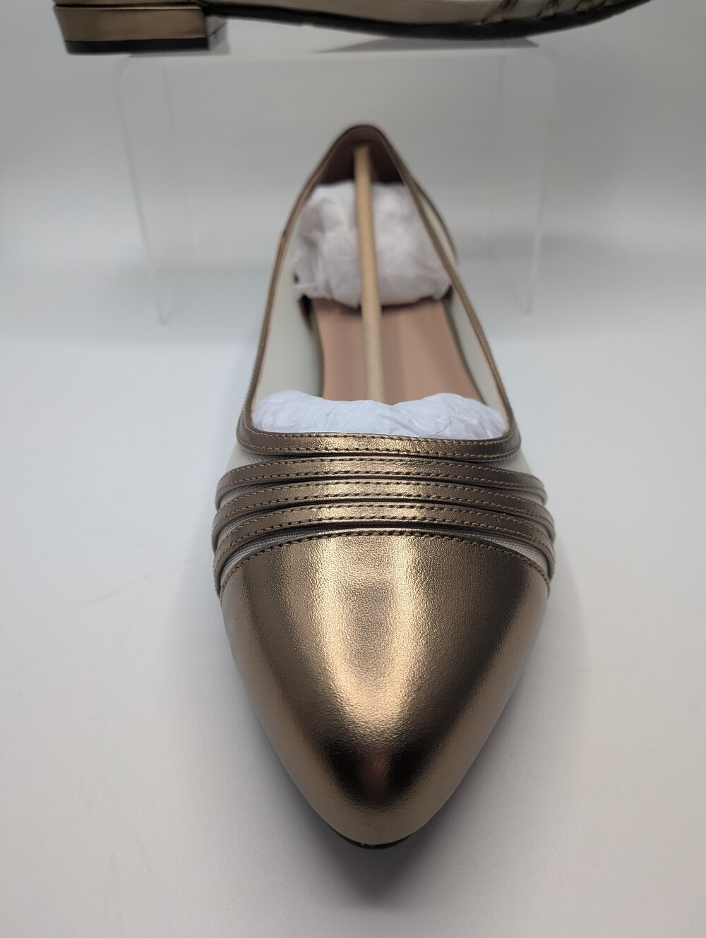 Celeste Ballerina Flats Bronze NWB- Size 11 - Picture 7 of 14
